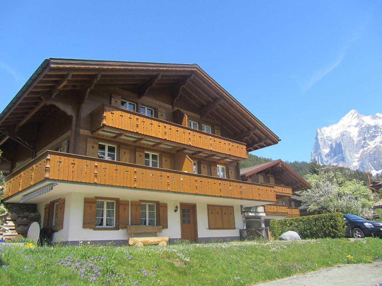 جريندلوالد Apartment Chalet Mittelhorn-1 المظهر الخارجي الصورة